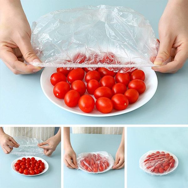 100pcs Resealable Food Storage Bags – Flexible & Dust-Proof