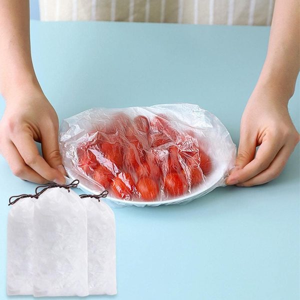 100pcs Resealable Food Storage Bags – Flexible & Dust-Proof