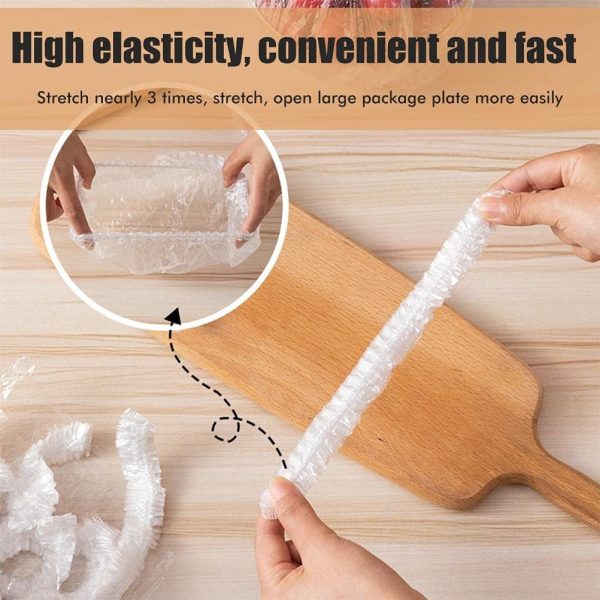 100pcs Resealable Food Storage Bags – Flexible & Dust-Proof