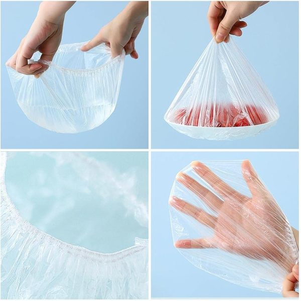 100pcs Resealable Food Storage Bags – Flexible & Dust-Proof