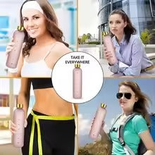 1L Motivational Water Bottle – Time Marker & Leakproof Design