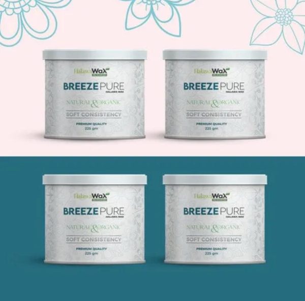 Breeze Pure Organic Finger Wax – 225g Box