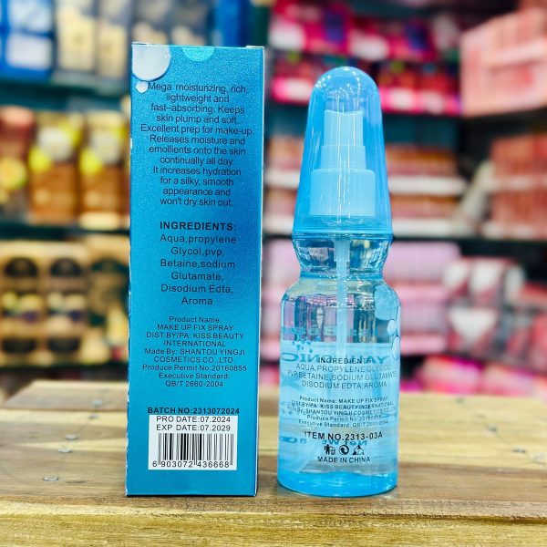Kiss Beauty Fix Spray – Hydration & Long-Lasting Glow (180ml)