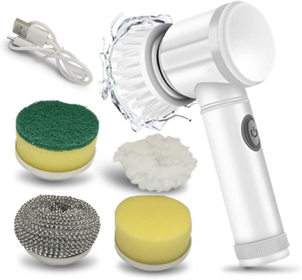 Magic Spin Scrubber – Wireless Rechargeable Cleaning Brush