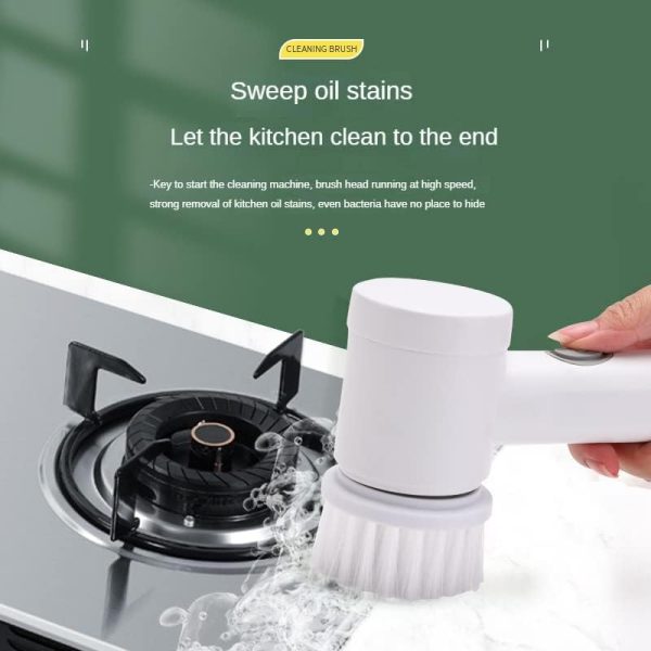 Magic Spin Scrubber – Wireless Rechargeable Cleaning Brush