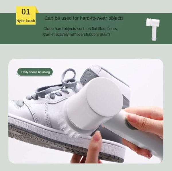Magic Spin Scrubber – Wireless Rechargeable Cleaning Brush
