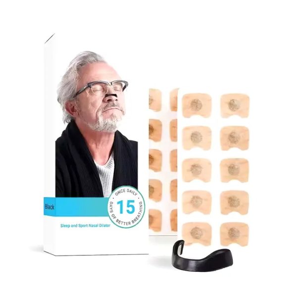 15x Magnetic Nose Strips – Anti-Snore & Breathing Aid Clips (Reusable Set)