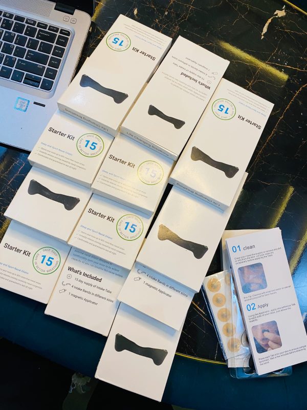 15x Magnetic Nose Strips – Anti-Snore & Breathing Aid Clips (Reusable Set)