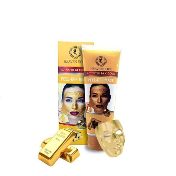 Heaven Dove 24k Gold Peel-Off Mask – Glow Boosting Luxury Skincare | 100ml