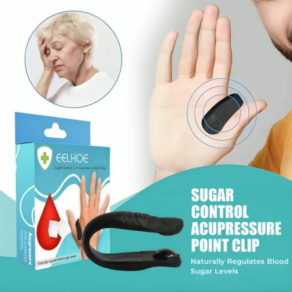 Sugar Control Acupressure Clip – Natural Stress & Pain Relief
