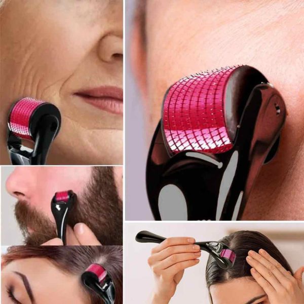 Pack of 2 – Derma Roller for Hair & Beard Growth | Microneedle Therapy