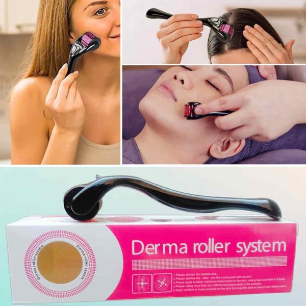 Pack of 2 – Derma Roller for Hair & Beard Growth | Microneedle Therapy