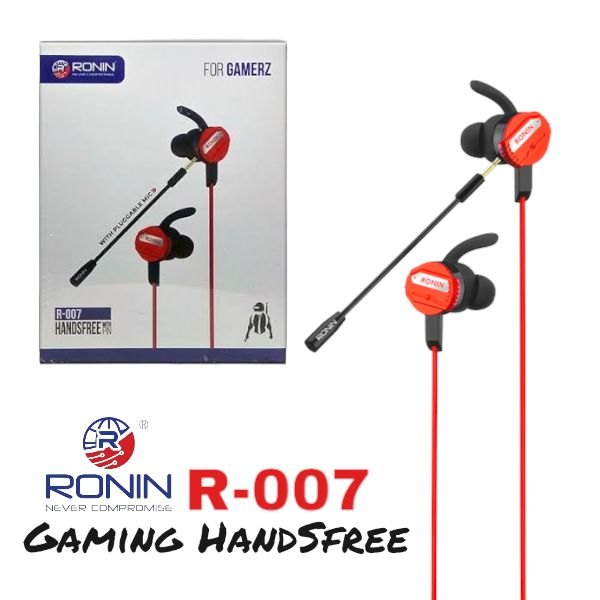 Ronin R-007 Type-C Gaming Handsfree – Dual Mic & Pro Sound