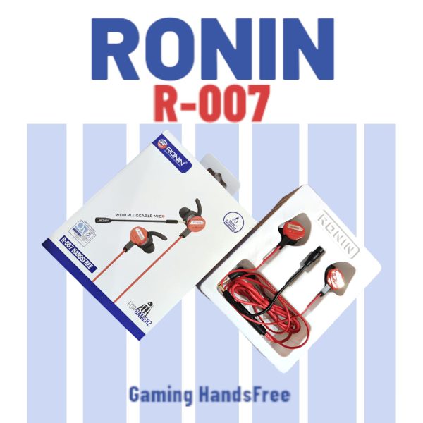 Ronin R-007 Type-C Gaming Handsfree – Dual Mic & Pro Sound