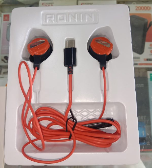 Ronin R-007 Type-C Gaming Handsfree – Dual Mic & Pro Sound