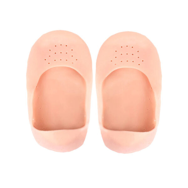 Smiling Foot – Anti-Crack Silicone Moisturizing Socks (Full Length)